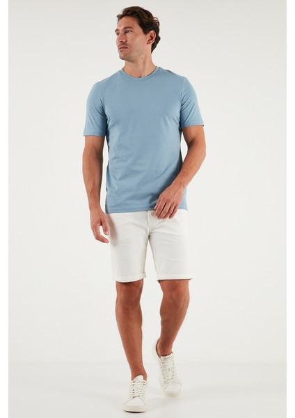 Pamuklu Regular Fit Bisiklet Yaka T Shirt Erkek T Shirt 59020204 fiyatları