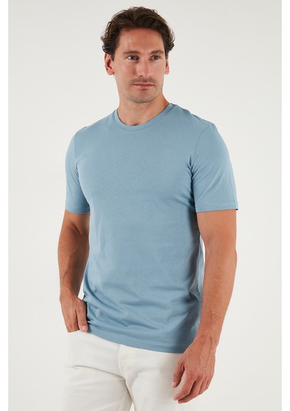 Pamuklu Regular Fit Bisiklet Yaka T Shirt Erkek T Shirt 59020204 indirimleri