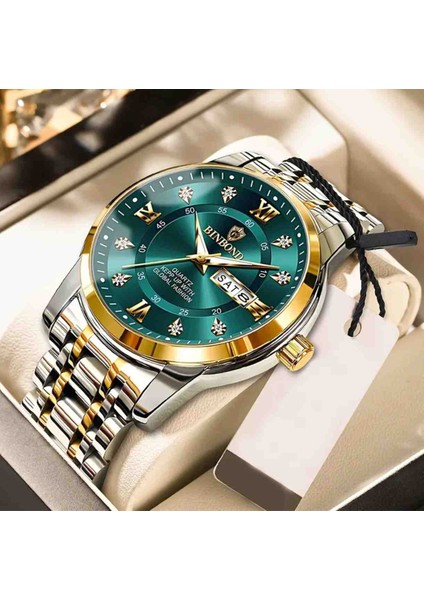 Orijinal Paslanmaz Çelik Lüks Erkek Kol Saati