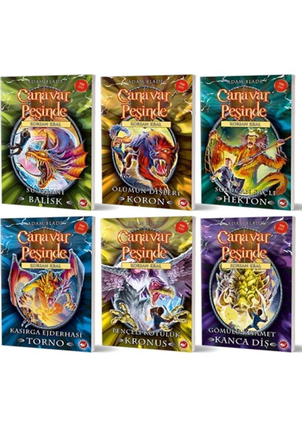 Canavar Peşinde Serisi Korsan Kral Macerası (43- 48) Seti - (6 Kitap)