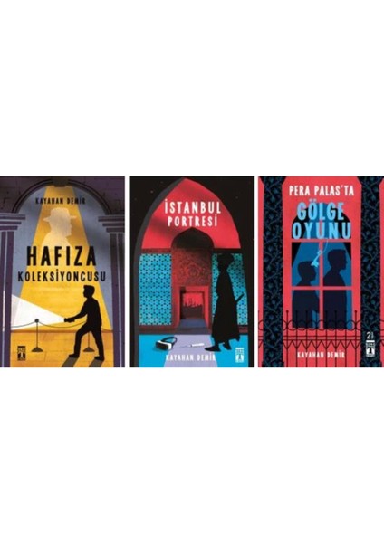 Gençler Için Polisiye Kitapları Kayahan Demir 3 Kitap Set