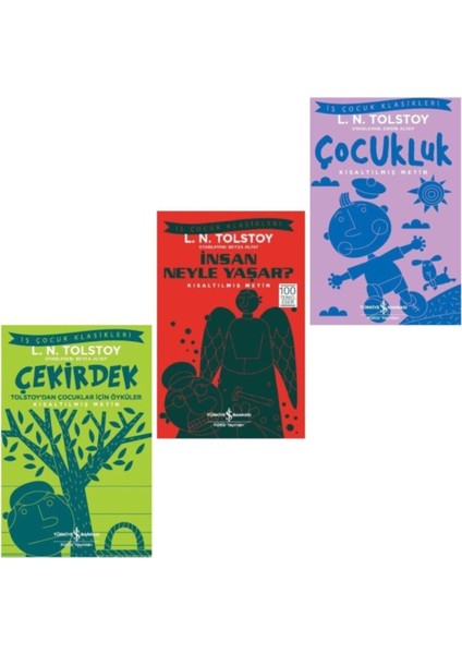 Insan Neyle Yaşar? - Çekirdek - Çocukluk, 3 Kitap
