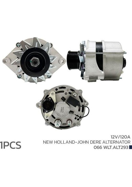 Alternatör 12V 120A New Holland - John Dere