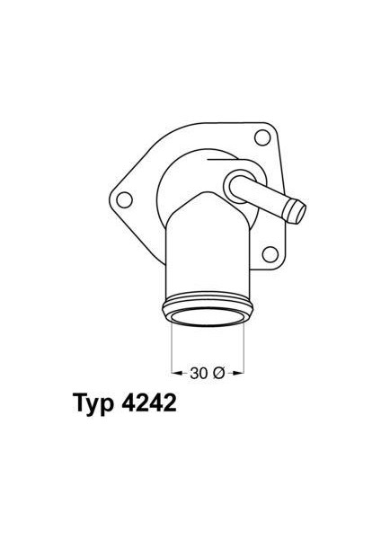 Termostat Komple Astra G-Corsa C-Vectra B-C-Merıva-Zafıra-1.4-1.6-1.4 16V-1.6 16V 92C