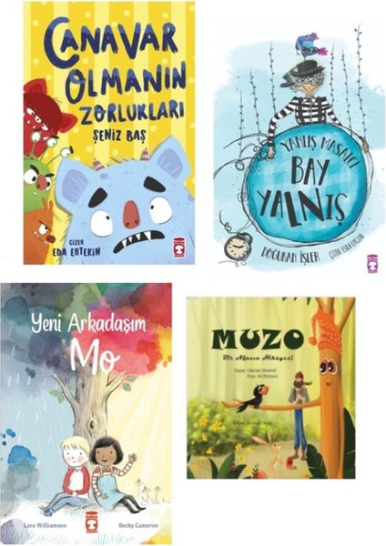 Canavar Olmanın Zorlukları - Yanlış Masalcı Bay Yalnış - Yeni Arkadaşım Mo (Muzo Hediye)