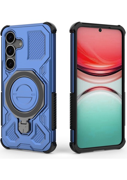 Ince Manyetik Yüzük Standlı Kılıf Samsung Galaxy S25 Için, Darbeye Dayanıklı Hava Yastıklı Köşeler, Hafif Tasarım (Yurt Dışından) indirimleri