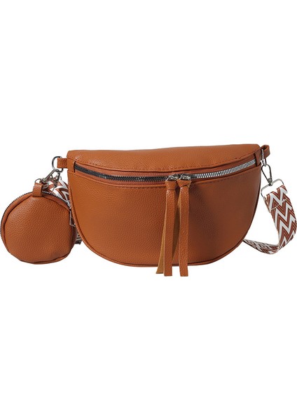 Eğimli Doku Basit Moda Moda Rahat Çanta (Yurt Dışından)