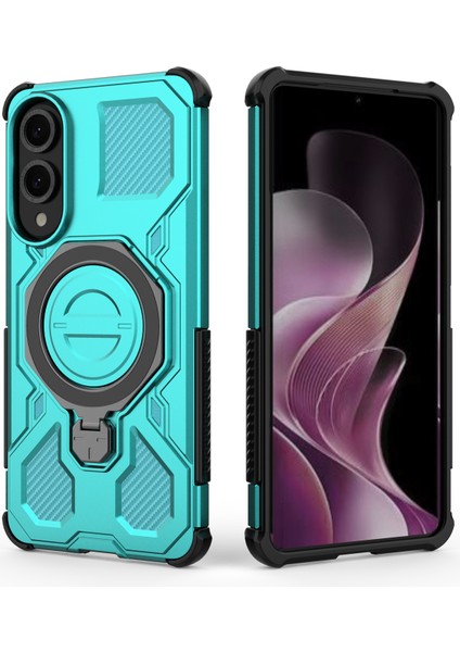 Ince Manyetik Yüzük Standlı Kılıf Samsung Galaxy S25 Edge Için, Darbeye Dayanıklı Hava Yastıklı Köşeler, Hafif Tasarım (Yurt Dışından) fırsatları