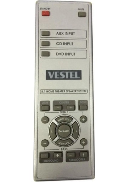 Vestel Slim Towers-10 Uyumlu Ses Sistemi Kumandası
