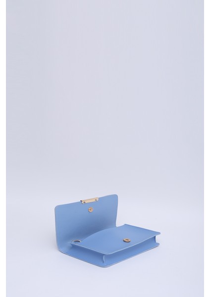 Mavi SHK186 Suni Deri Tek Bölmeli Çıtçıtlı Zincir Askılı El , Kol ve Omuz Çantası indirimleri