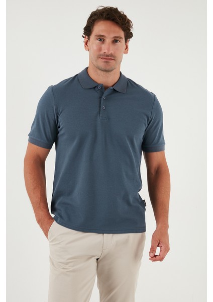 Pamuklu Regular Fit Düğmeli Polo Yaka T Shirt Erkek Polo Yaka T Shirt 5902127 modelleri