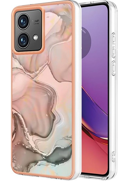 Motorola Moto G84 Darbeye Dayanıklı Tpu Silikon Tampon Mermer ile Uyumlu (Yurt Dışından) fiyatları