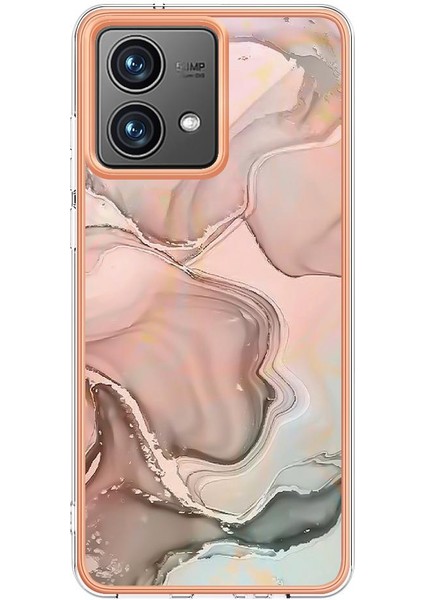 Motorola Moto G84 Darbeye Dayanıklı Tpu Silikon Tampon Mermer ile Uyumlu (Yurt Dışından) fırsatları