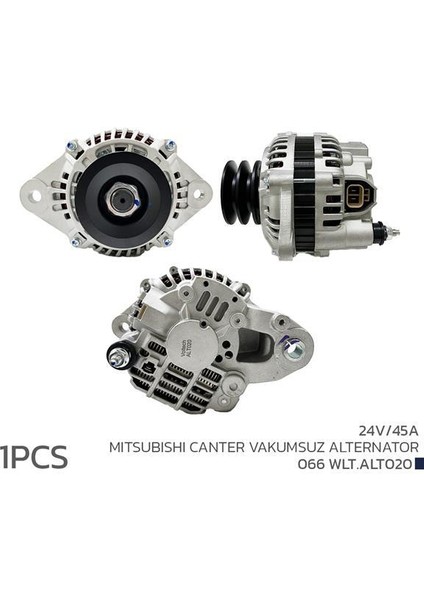 Alternatör 24V 45A Mıtsubıshı Canter Vakumsuz