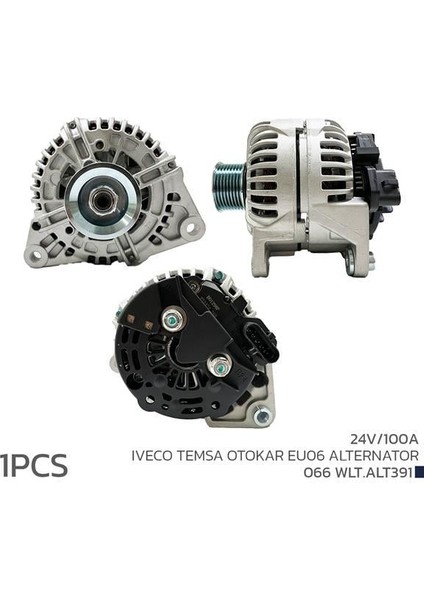 Alternatör 24V 100A Iveco Temsa Otokar Euo6