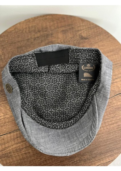 Antrasityazlık London Kasket (Arkası Lastikli) modelleri
