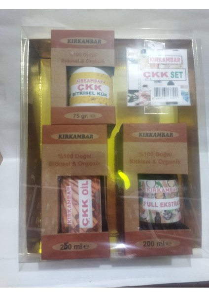 Çikolata Kisti Tedavi Seti (Çkk&set)