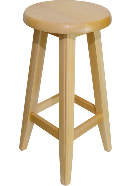 Ahşap Bar Taburesi 60 cm