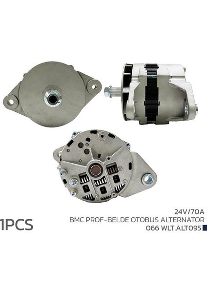 Alternatör 24V 70A Bmc Prof - Belde Otobus