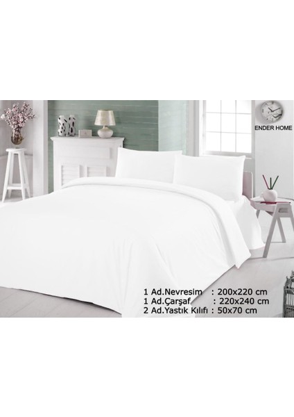 CottonVerse Tek ve Çift Kişilik Ranforce Nevresim Seti