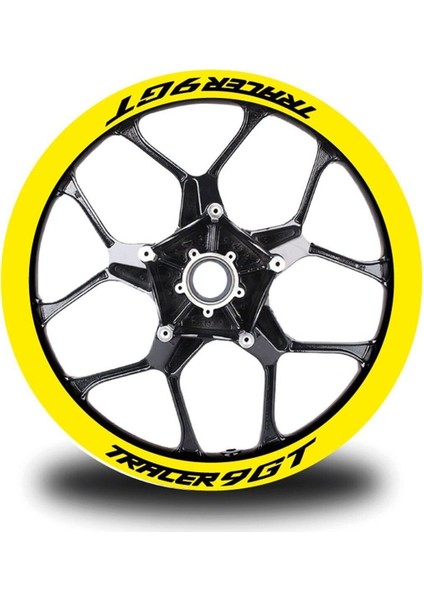 Tracer 9 Gt Yazılı 8li Jant Içi Yazı Sticker Etiket