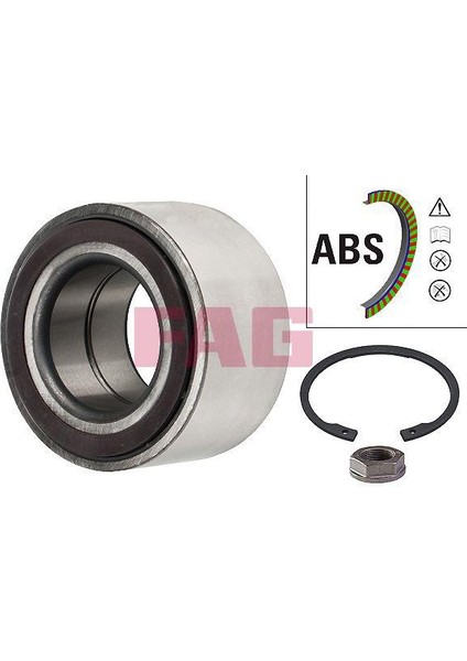 Ön Teker Rulmanı P308 Gtı 10- -407 04- -508 10- -607 00- -Rcz 10- 1.6-1.8 16V-2.0 16V-3.0-C4- C5 08- 45X83X44