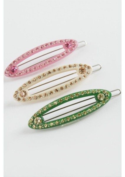 Karışık Taşlı Klipsli Toka fiyatları