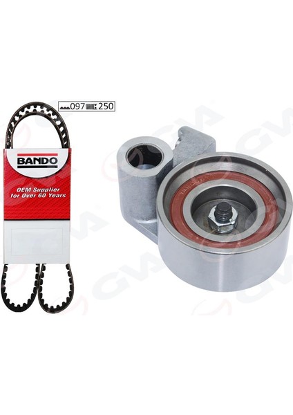 Triger Kayış Seti Eksantrik Seti Toyota Hılux Vıgo 2.5l 2kdftv KUN15 KUN25 KUN35 05-15 / 3.0l 1kd -Ftv KUN26 05-14 1 Kayış 1 Rulman 097X250