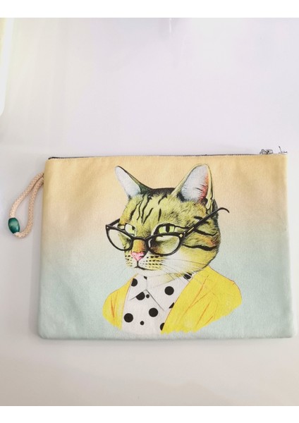 Renkli El Portföy Çanta