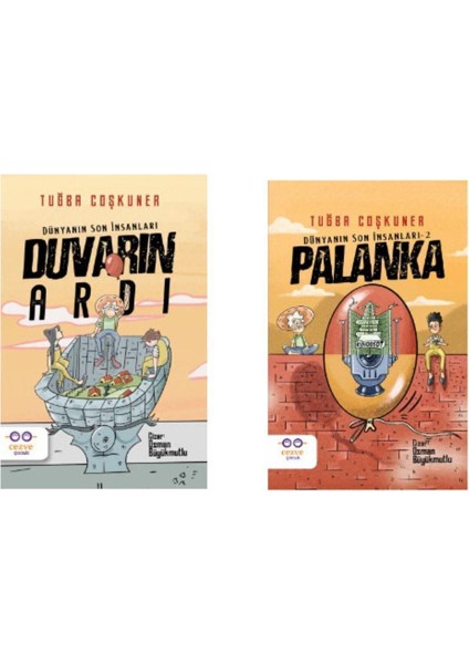 Dünyanın Son Insanları 1-2 2 Kitap Set- Duvarın Ardı Palanka