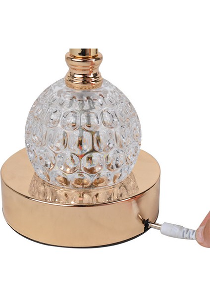 Fotoğraflı Kristal Ledli Masa Lambası - 20X34CM fiyatları