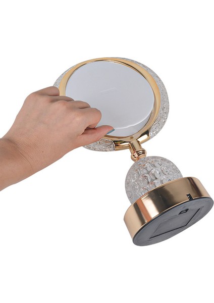 Fotoğraflı Kristal Ledli Masa Lambası - 20X34CM fırsatları