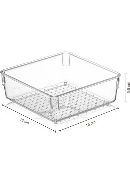 Çekmece Içi Düzenleyici, Modüler Saklama Kabı - Makyaj Takı Organizeri 15 cm fırsatları