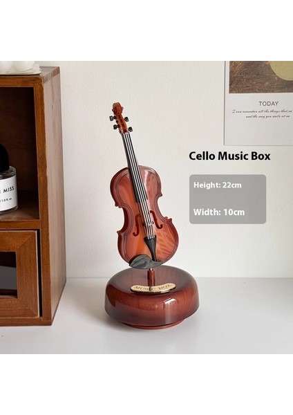 Süs Masaüstü Müzik Kutusu Oturma Odası Giriş Ev Nostaljik Süslemeler (Yurt Dışından)