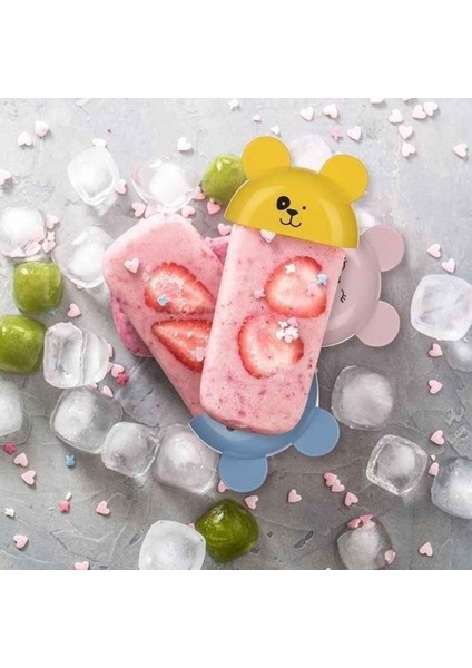 Tamarınd® 4'lü Kolay Şekillendirici Sevimli Çocuk Meybuz & Dondurma Kalıbı AP-9179 fiyatları