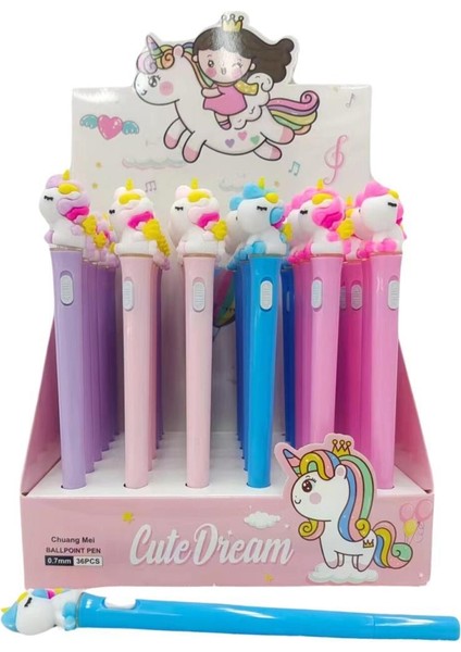 Isıklı Tukenmez Kalem Unıcorn Baslıklı