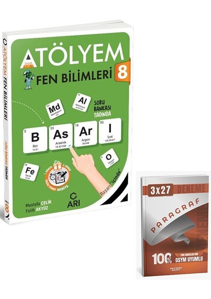 Arı 2026 8. Sınıf Fen Bilimleri Atölyem Fenito+Anla Kazan Paragraf