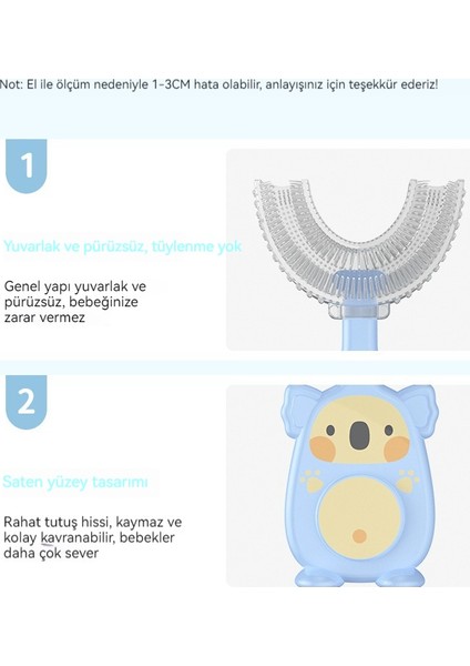 Çocuk Ağız Temizleme Silikon U-Manuel Bebek Bebek Diş Fırçası (Yurt Dışından) indirimleri