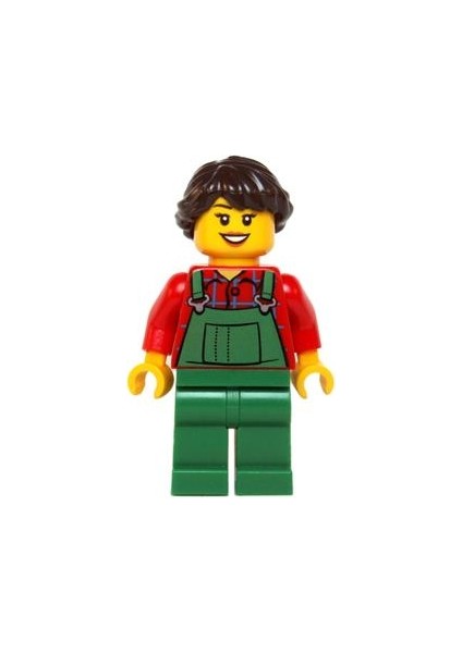 Minifigür Overalls Farmer Female HOL038
