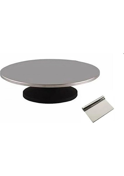 Intime Endüstriyel Mutfak Pst-10 Döküm Gövde Pasta Sıvama Standı - 15 cm Kazıyıc