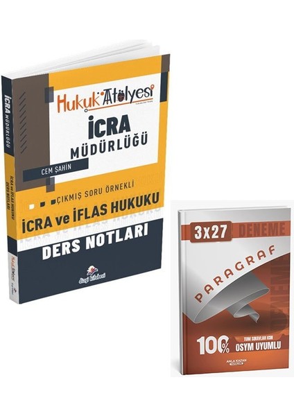 Dizgi Kitap 2026 Hukuk Atölyesi Icra Müdürlüğü Çıkmış Soru Örnekli Icra ve Iflas Hukuku Ders Notları+Anla Kazan Paragraf