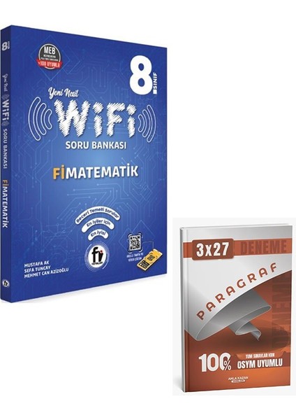 Fi 2026 8. Sınıf Matematik Wifi Soru Bankası+Anla Kazan Paragraf