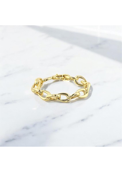 14 Ayar Altın Tasarım Bileklik - F003608 fiyatları