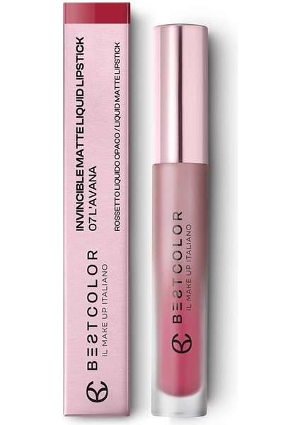 Invincible Matte Liquid 07 Havana Likit Ruj 4ml