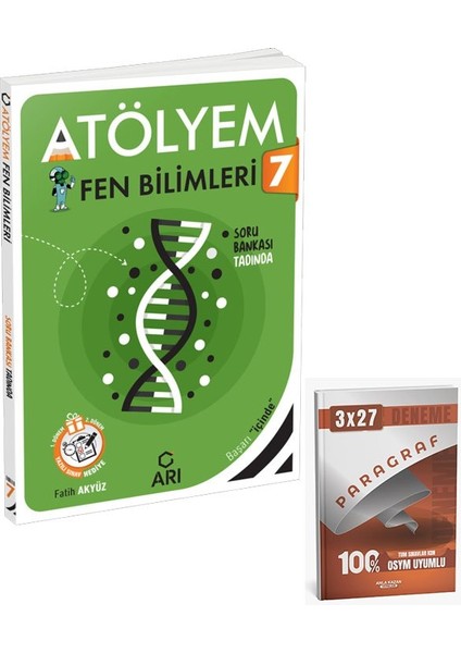 Arı 2026 7. Sınıf Fen Bilimleri Atölyem Fenito+Anla Kazan Paragraf