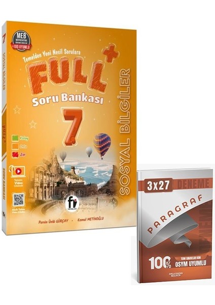 Fi 2026 7. Sınıf Sosyal Bilgiler Full Soru Bankası+Anla Kazan Paragraf