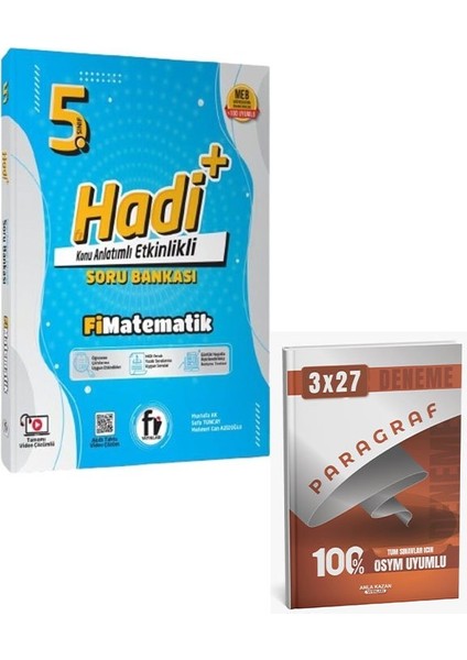 Fi 2026 5. Sınıf Matematik Hadi Soru Bankası+Anla Kazan Paragraf