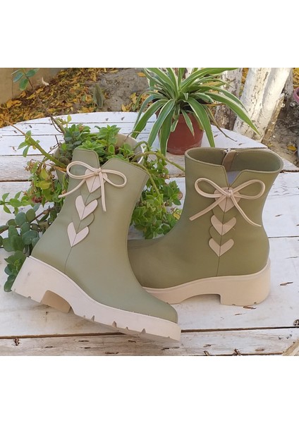 Nish N24120 Combincolor Kadın Hakiki Deri Günlük Bot fiyatları