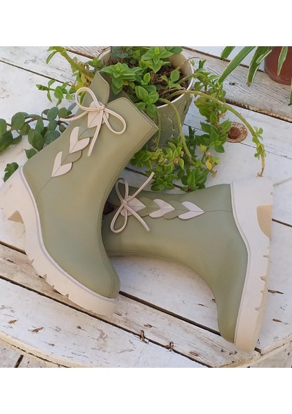 Nish N24120 Combincolor Kadın Hakiki Deri Günlük Bot fırsatları