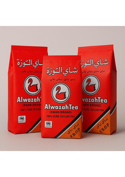 (Swan Brand) Pure Ceylon Tea 400 gr x 3 Dökme Çay